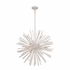Metropolitan Confluence 34In 16 Light Pendant - Piastra White - N1908-792