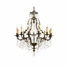 Metropolitan Crystal Collection 12-LT Chandelier - N950201