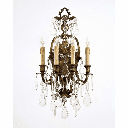 Metropolitan Crystal Collection 4-LT Wall Sconce - N950200