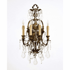 Metropolitan Crystal Collection 4-LT Wall Sconce - N950200