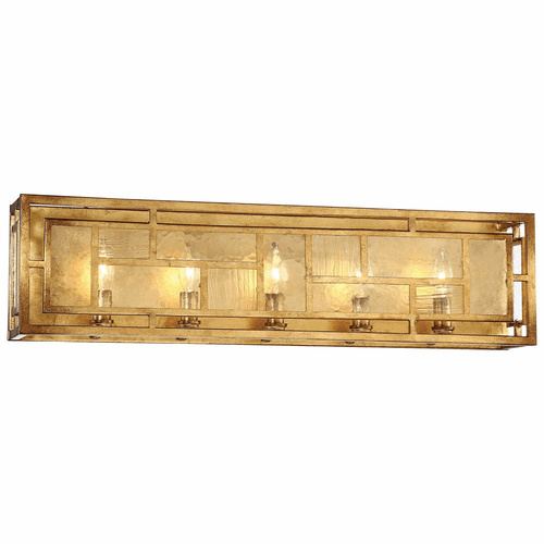 Metropolitan Edgemont Park Bath Light - Pandora Gold Leaf - N1475-293