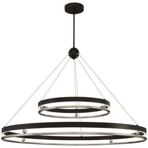 Metropolitan Grande Illusion 60" LED Pendant - Coal - N7998-572-L