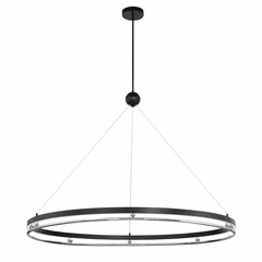 Metropolitan Grande Illusion LED Pendant - Coal w/Nickel - N7996-572-L Metropolitan Grande Illusion LED Pendant - Coal w/Nickel - N7996-572-L