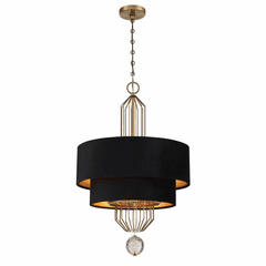 Metropolitan Grandeur 8 Light Pendant - Aged Antique Brass - N7338-790