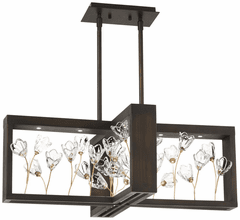 Metropolitan Maison Des Fleurs LED Chandelier - Regal Bronze W/Gold - N7965-730-L