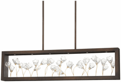 Metropolitan Maison Des Fleurs LED Island Light - Regal Bronze/Gold - N7966-730-L