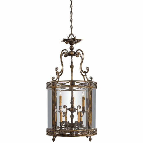 Metropolitan Metropolitan 9-LT Foyer Pendant - Oxide Brass - N3906