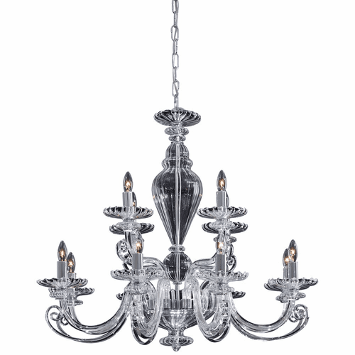 Metropolitan Metropolitan Family 12-LT Chandelier - Chrome - N9169