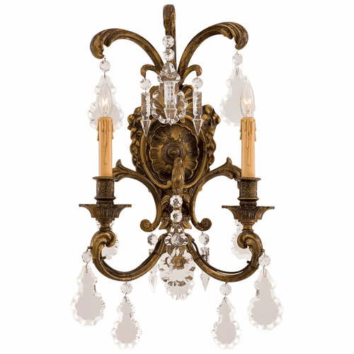 Metropolitan Metropolitan Family 2-LT Wall Sconce - Oxide Brass - N9200