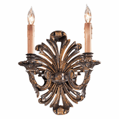 Metropolitan Metropolitan Family 2-LT Wall Sconce - Oxide Brass - N952010