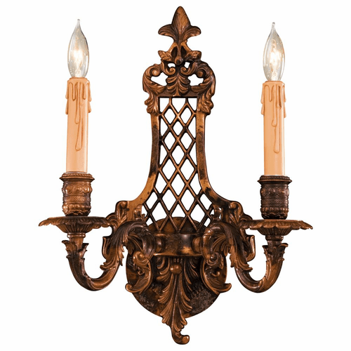 Metropolitan Metropolitan Family 2-LT Wall Sconce - Oxide Brass - N9813-2