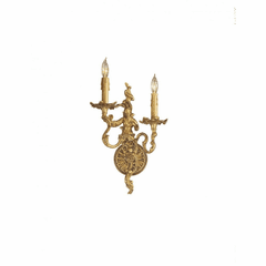 Metropolitan Metropolitan Family 2-LT Wall Sconce - Sunset Gold - N950398