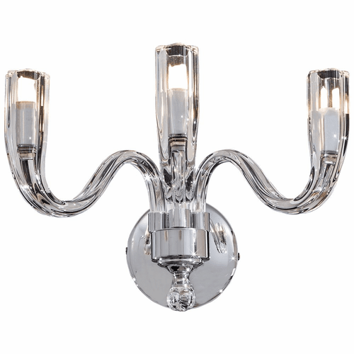 Metropolitan Metropolitan Family 3-LT Wall Sconce - Chrome - N9183