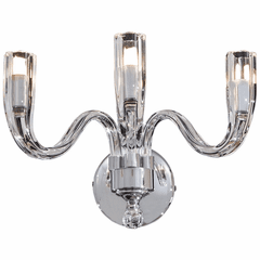 Metropolitan Metropolitan Family 3-LT Wall Sconce - Chrome - N9183 Metropolitan Metropolitan Family 3-LT Wall Sconce - Chrome - N9183