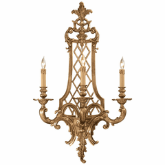 Metropolitan Metropolitan Family 3-LT Wall Sconce - Renaissance Gold - N9803