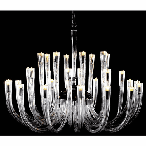 Metropolitan Metropolitan Family 32-LT Chandelier - Chrome - N9189