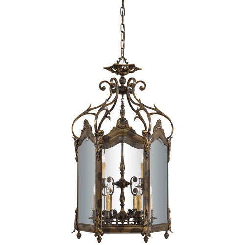 Metropolitan Metropolitan Family 9-LT Foyer Pendant - Oxide Brass - N952011