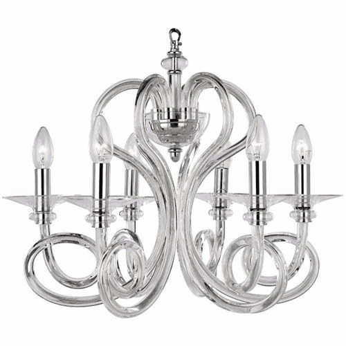 Metropolitan Metropolitan Family Collection 6-LT Chandelier - N9176