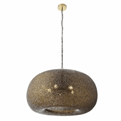 Metropolitan Moradabad 4 Light Pendant - Dark Antique Brass - N1504-752