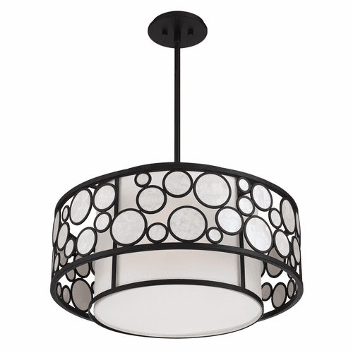 Metropolitan Mosaic 4-LT Pendant - Oil Rubbed Bronze - N7754-143