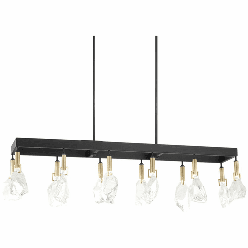 Metropolitan Rare Elements 12-LT Island Light - Sand Coal & Brass - N7866-678-L