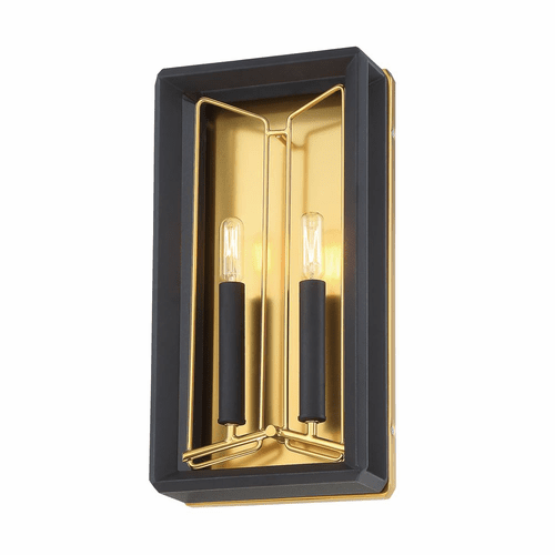 Metropolitan Sable Point 2-LT Wall Sconce - Sand Black  - N7852-707