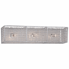 Metropolitan Saybrook 3-LT Bath Light - Catalina Silver - N2733-598 Metropolitan Saybrook 3-LT Bath Light - Catalina Silver - N2733-598