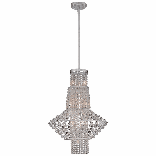 Metropolitan Saybrook 7-LT Pendant - Catalina Silver - N7307-598