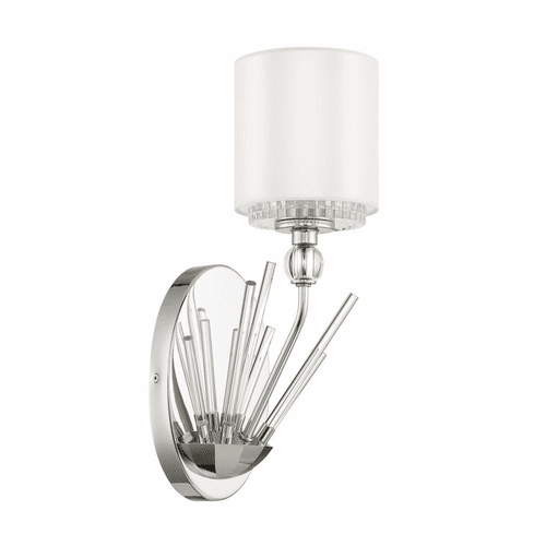 Metropolitan Sutton 1 Light Sconce - Polished Nickel - N7381-613