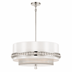 Metropolitan Sutton 4 Light Pendant - Polished Nickel - N7384-613