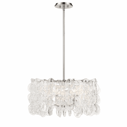 Metropolitan Taffinoe 5-LT Pendant - Polished Nickel - N7735-613