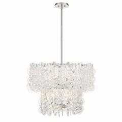 Metropolitan Taffinoe 8-LT Pendant - Polished Nickel - N7738-613