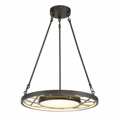 Metropolitan Tribeca 24" LED Pendant - Smoked Iron - N7526-716-L