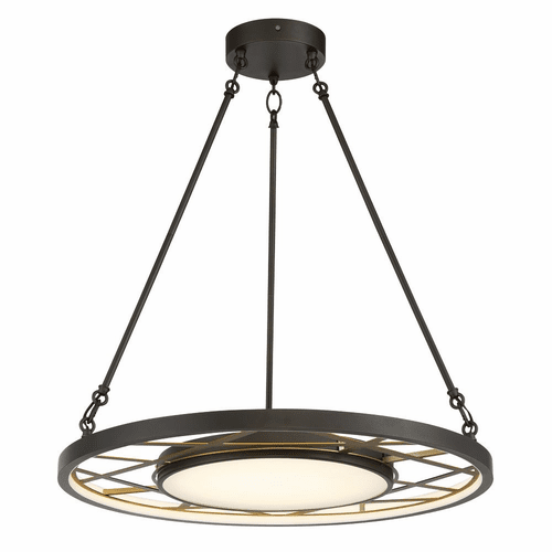 Metropolitan Tribeca 28" LED Pendant - Smoked Iron - N7527-716-L