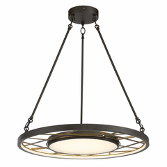 Metropolitan Tribeca 28" LED Pendant - Smoked Iron - N7527-716-L