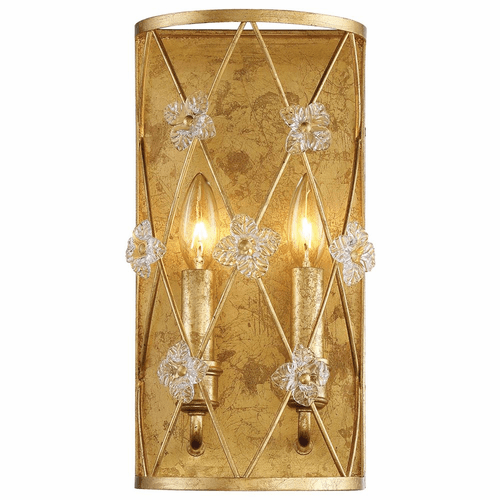 Metropolitan Victoria Park 2-LT Wall Sconce - Elara Gold - N6561-596