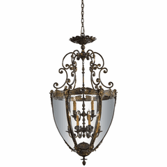 Metropolitan Vintage Collection 12-LT Foyer Pendant - Oxide Brass - N9204 Metropolitan Vintage Collection 12-LT Foyer Pendant - Oxide Brass - N9204