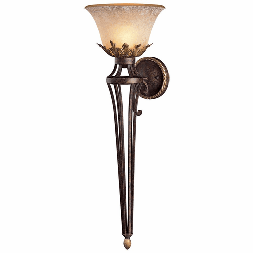 Metropolitan Zaragoza Collection Wall Sconce - Golden Bronze - N2235-355