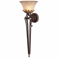 Metropolitan Zaragoza Collection Wall Sconce - Golden Bronze - N2235-355