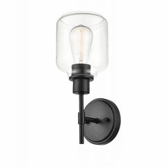 Millennium 1-LT Bath Vanity Light - Matte Black - 6941-MB