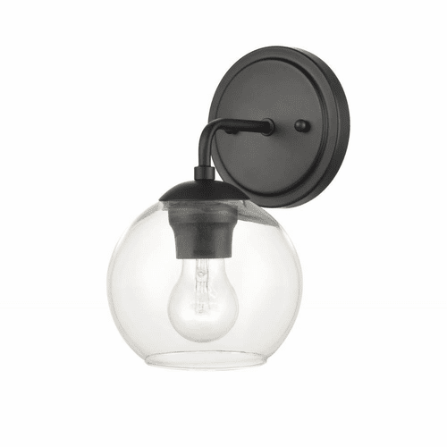 Millennium 1-LT Bath Vanity Light - Matte Black - 9751-MB