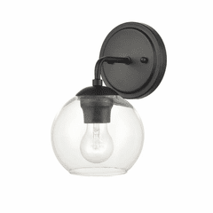 Millennium 1-LT Bath Vanity Light - Matte Black - 9751-MB