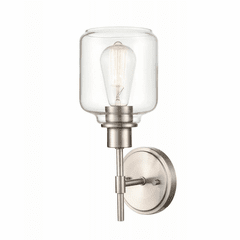 Millennium 1-LT Bath Vanity Light - Satin Nickel - 6941-SN