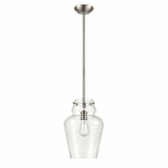 Millennium 1-LT Mini-Pendant light - Satin Nickel - 3701-SN Millennium 1-LT Mini-Pendant light - Satin Nickel - 3701-SN