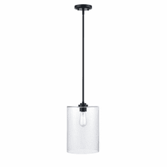 Millennium 1-LT Mini-Pendant - Matte Black - 9611-MB