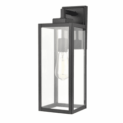 Millennium 1-LT Outdoor Wall Sconce - Powder Coat Black - 60081-PBK