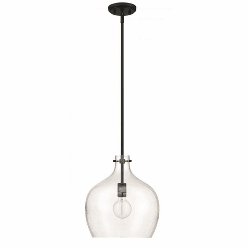 Millennium 1-LT Pendant - Matte Black - 2071-MB