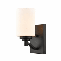Millennium 1-LT Wall Sconce - Matte Black - 3181-MB