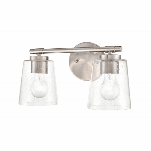 Millennium 2-LT Bath Vanity Light - Brushed Nickel - 8112-BN