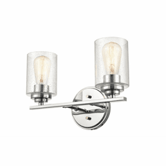 Millennium 2-LT Bath Vanity Light - Chrome - 3682-CH